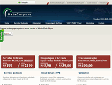 Tablet Screenshot of datacorpore.com.br